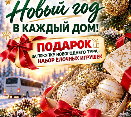 Новогодние туры 2026-2027 из Покрова