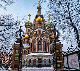 Рождественские огни Санкт-Петербурга